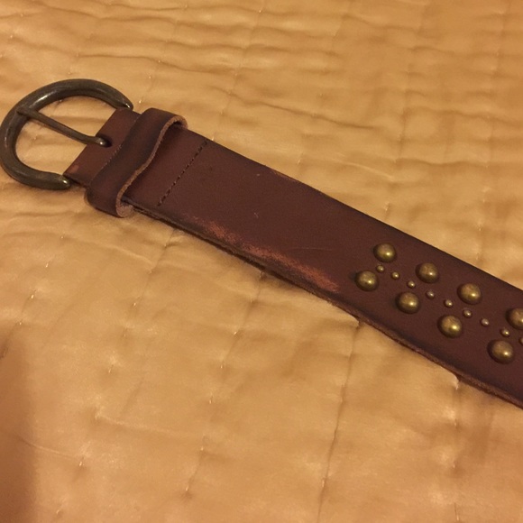Lucky Brand Jeans Brown Leather Belt