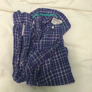 Purple/Teal Aeropostale flannel
