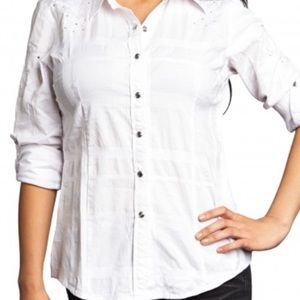 Brand new long sleeve Affliction button down shirt