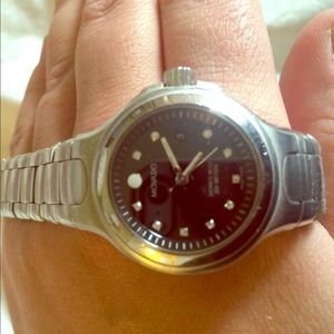 Movado stainless steel watch