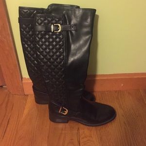Black riding boots