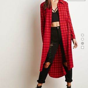 Forever 21 long line cardigan