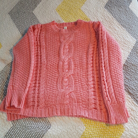 XL coral aeropostale sweater