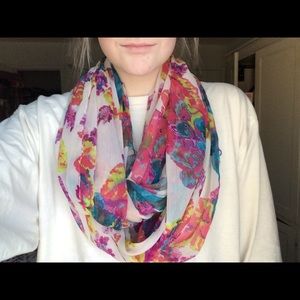 Patterned Infinity Scarf