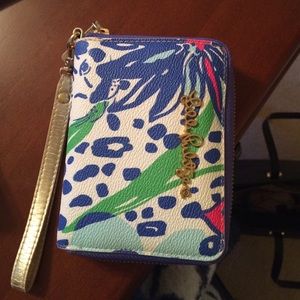 Lilly Pulitzer wristlet.