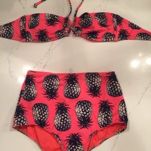 Roxy pineapple bikini size small