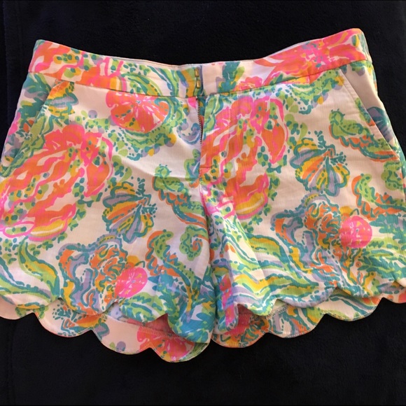 Lilly Pulitzer Buttercup Shorts Casa Marina