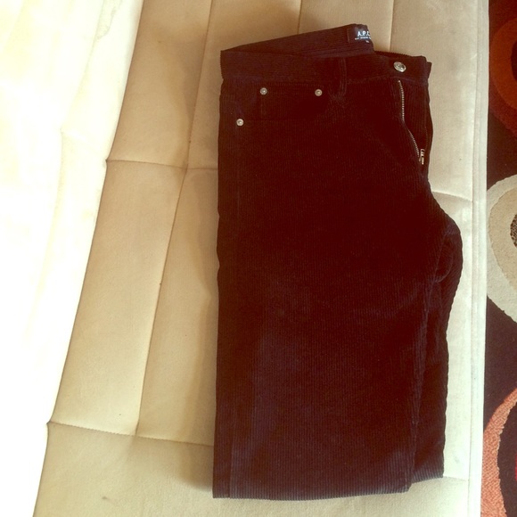 APC Black Corduroys -Men's