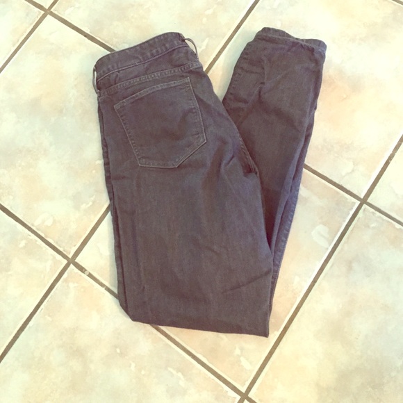 Banana Republic gray skinnies