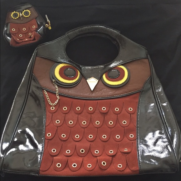 Kate Spade Maximilian Owl Bag  and Coin Purse