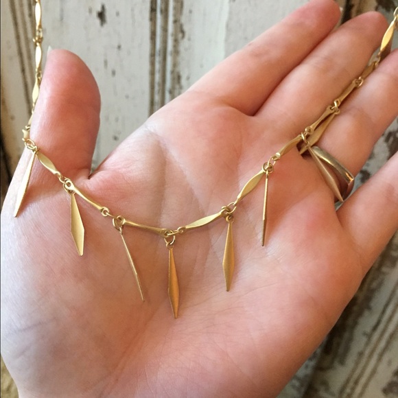 The Limited Jewelry - The Limited long fringe chain necklace