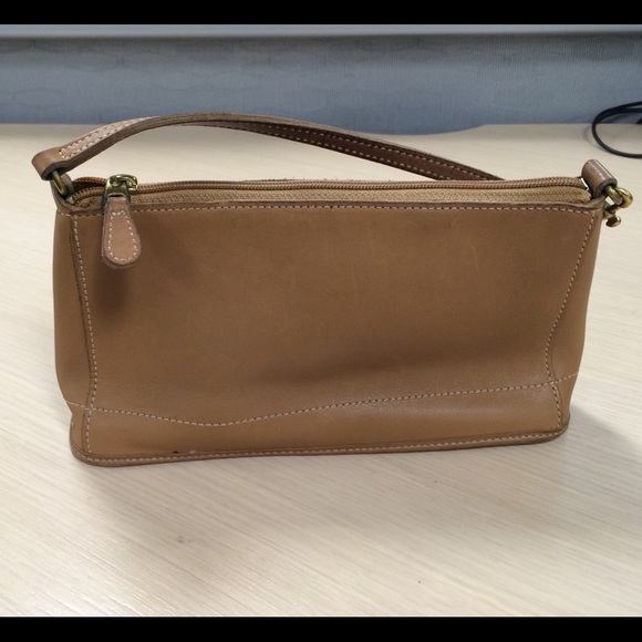 Authentic coach beige purse