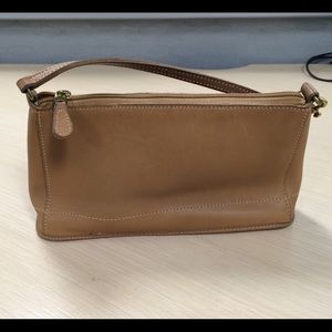 Authentic coach beige purse