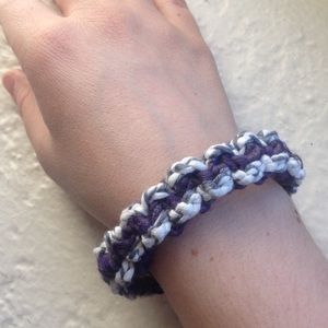 NWT Emily Keller Handmade Wool Blend Bracelet