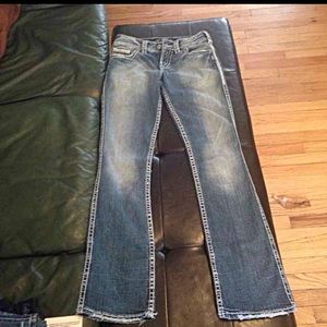 NWOT Silver Suki Jeans 26/33