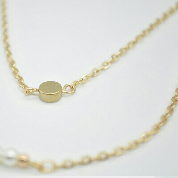 3 multi layer gold necklace - Picture 2 of 4