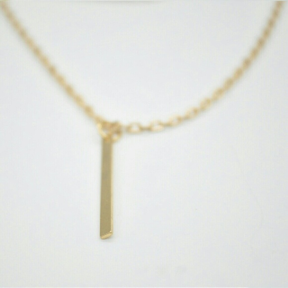 3 multi layer gold necklace - Picture 3 of 4