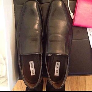 NWT Steve Madden Men's Black Dress Shoes Size 13.