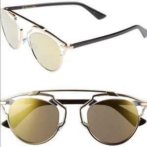 Dior So Real Sunglasses - Gold