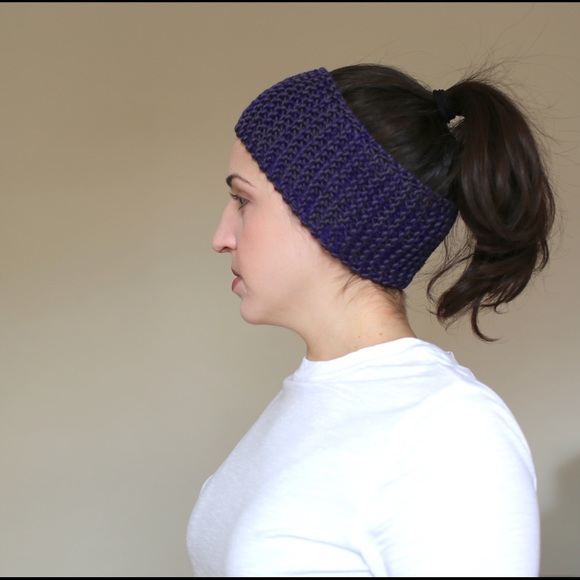 NWT Emily Keller Handknit Merino Wool Headband