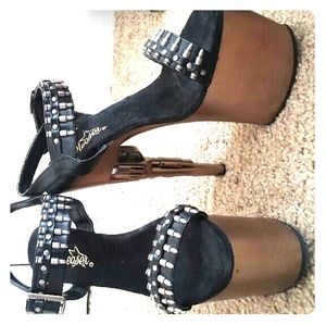 8" stilettos