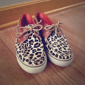 Sperry Top-Sider Leopard Boat Shoes