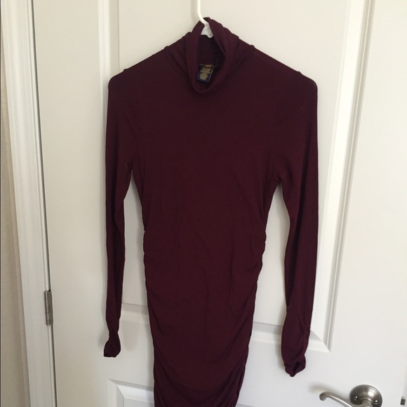 Ralph Lauren fitted turtleneck dress