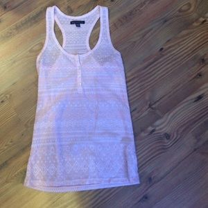 American eagle pink tank top