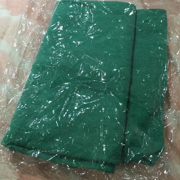 Sea green infinity scarf