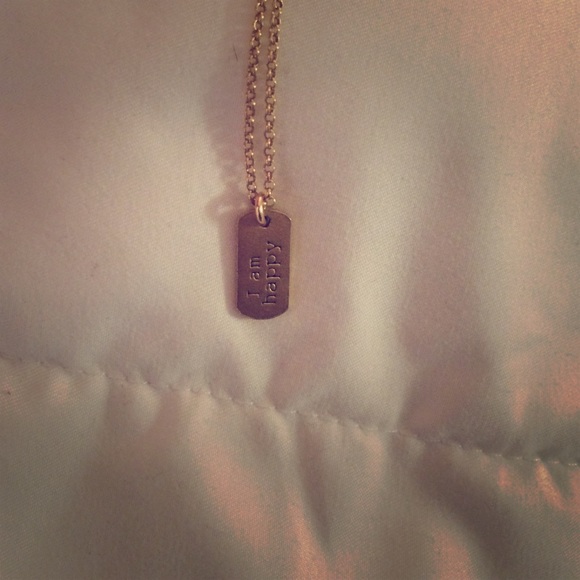I am happy dogtag