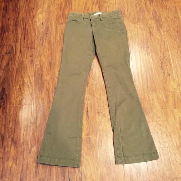 Banana Republic Olive Chinos - size 0