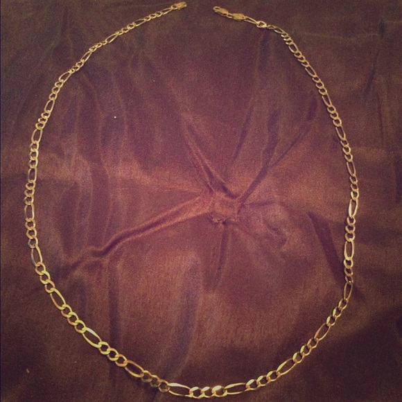 Genuine 10ct Yellow Gold Filigree 18" Chain