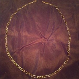 Genuine 10ct Yellow Gold Filigree 18" Chain