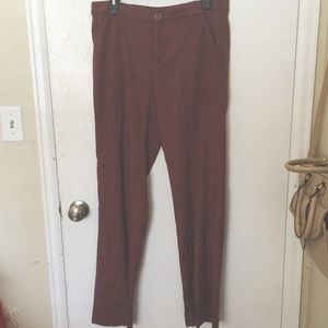 Anthropologie Linen Pants