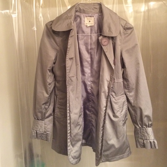 Silver shiny forever 21 jacket - Picture 4 of 4