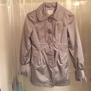 Silver shiny forever 21 jacket