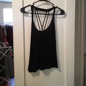 Black tank top