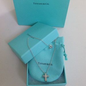 Tiffany & Co. Paloma Picasso hearts cross pendant