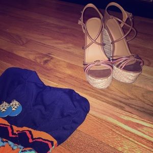 Forever 21 brown wedges