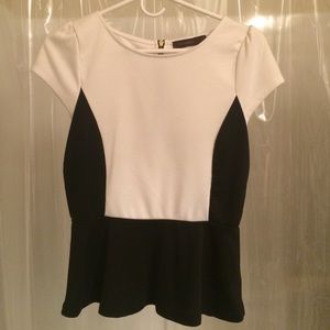 Black and white shirt from the limited