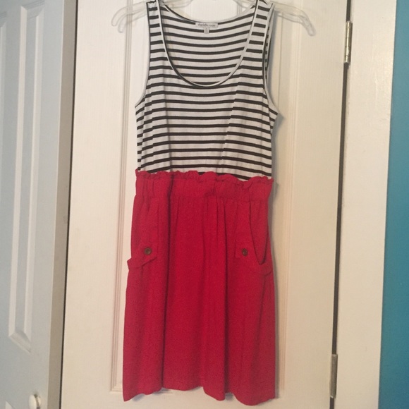 Cute black and red dress