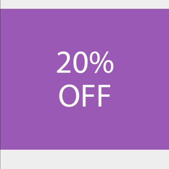 Bundle and save 20%