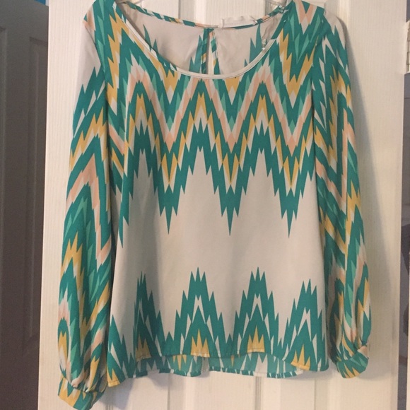 Trendy shirt with cute pattern