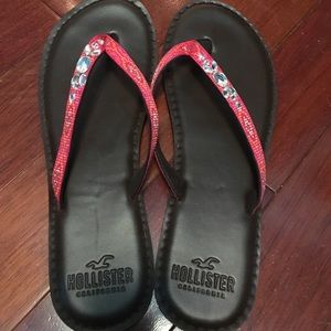 Hollister flip flops