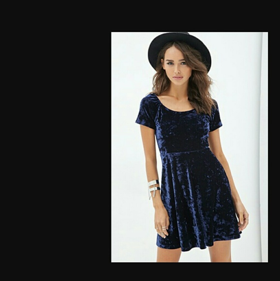 Forever 21 velveteen dress