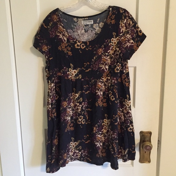 American apparel floral dress