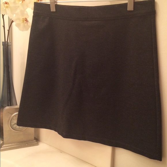NWT Max Studio Grey A Line Skirt