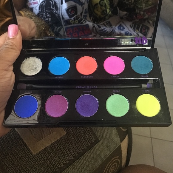 Urban decay's electric palette