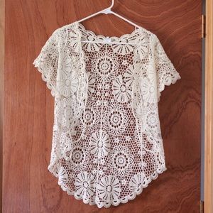 Lace vest