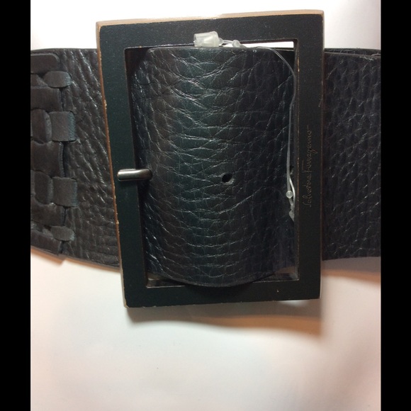 Salvatore Ferragamo Woven Leather Belt main image 4